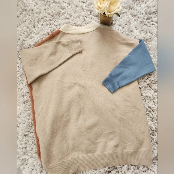 Kerisma Colorblock Cardigan Sweater S - Picture 5 of 5